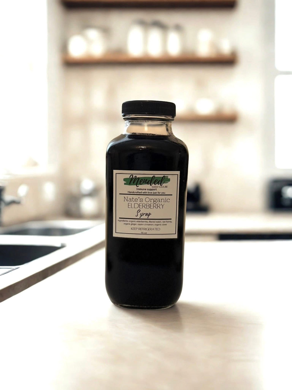 Organic Elderberry Syrup (Local Pickup Only)